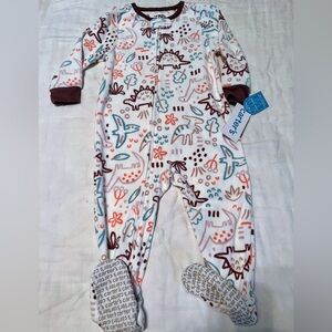 Carter's Dino Adventure One Piece - Brown and Blue